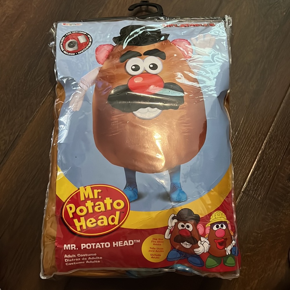 🥔MR.POTATO HEAD INFLATABLE ADULT COSTUME
